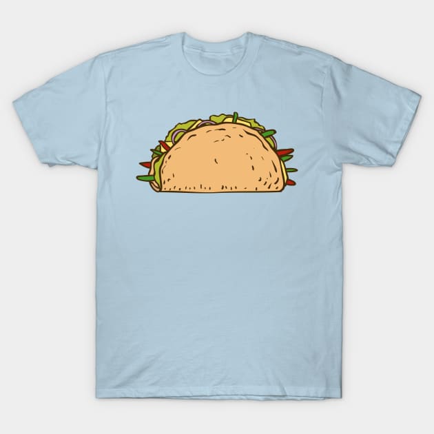 Taco! Taco! Taco! T-Shirt by deepfuze